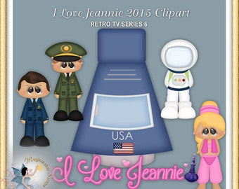 TV Series Clipart, Astronaut, I love Jeannie 2015 Cliaprt