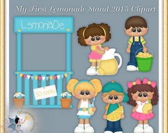 Summer clipart, Chubbies, My First Lemonade Stand 2015