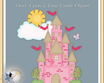 Fairytale Castle Clipart, Once Upon A Time