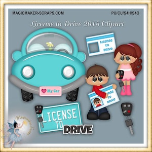 Driving Clipart, Licentie, Student, Love to Drive 2015