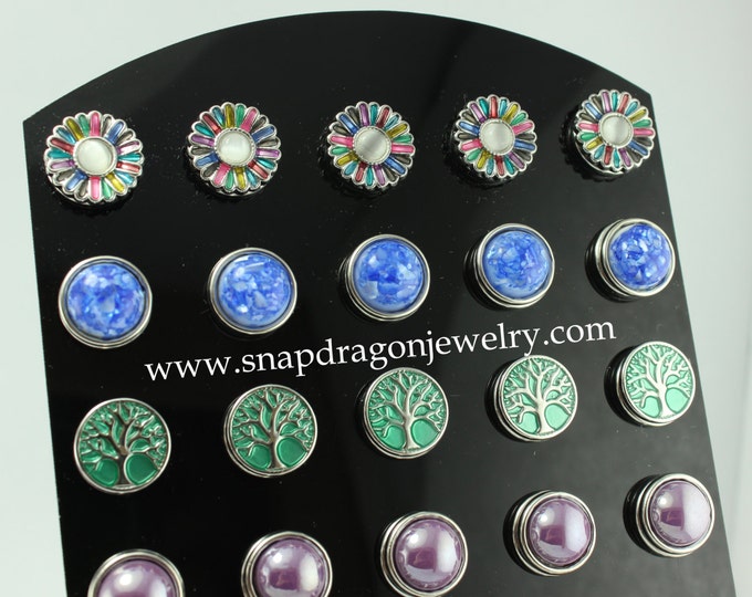 12mm MINI SNAPS Snapdragon Jewelry, Noosa Chunk European Style