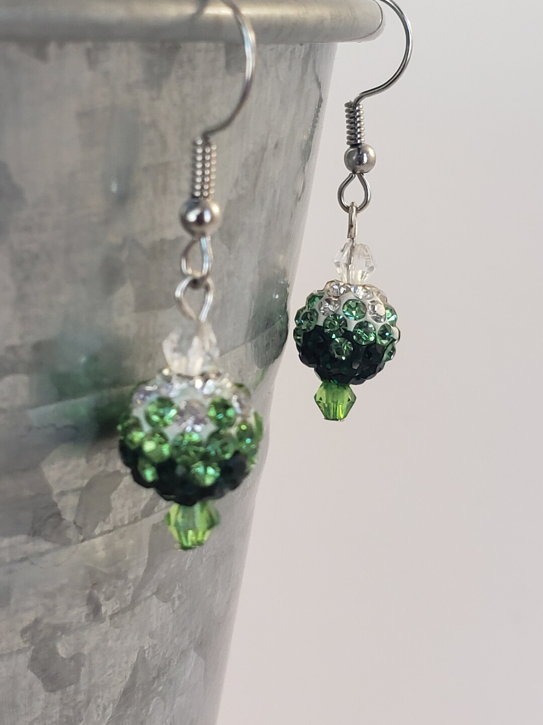 Pave Raindrop Earring main image 1