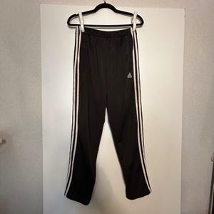 Mens Adidas Snap Button Pants - Etsy