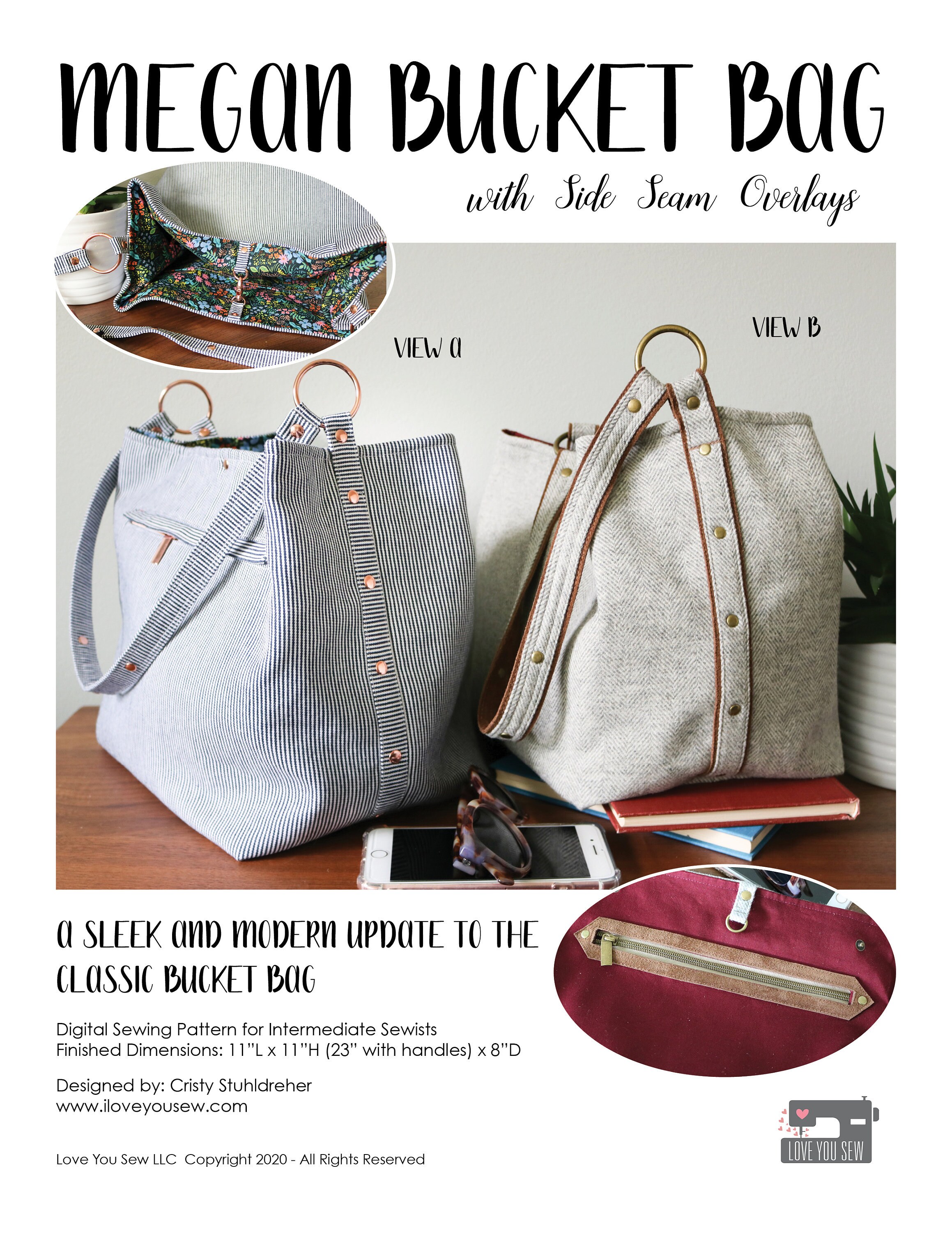 Sew bucket bag hotsell