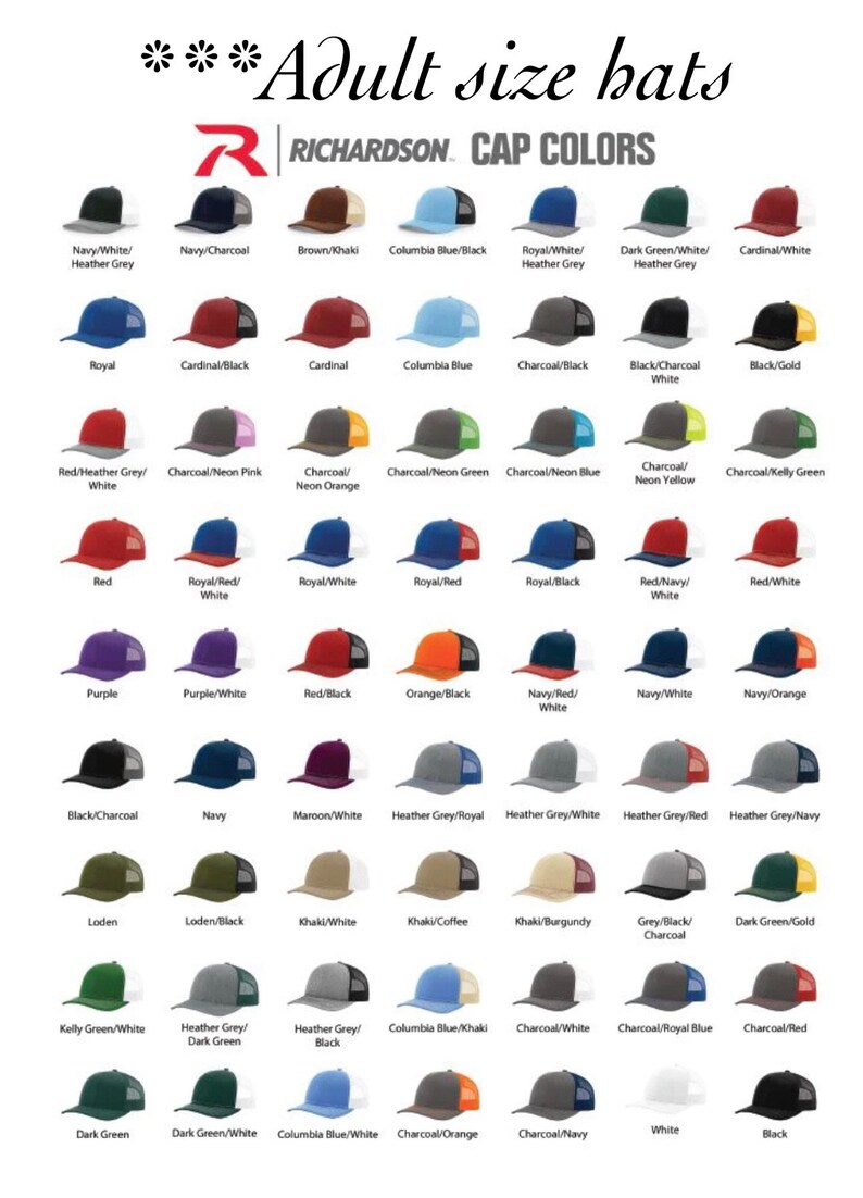 Custom Laser Engraved Leather Patch Richardson 112 Hat Personalized Hat