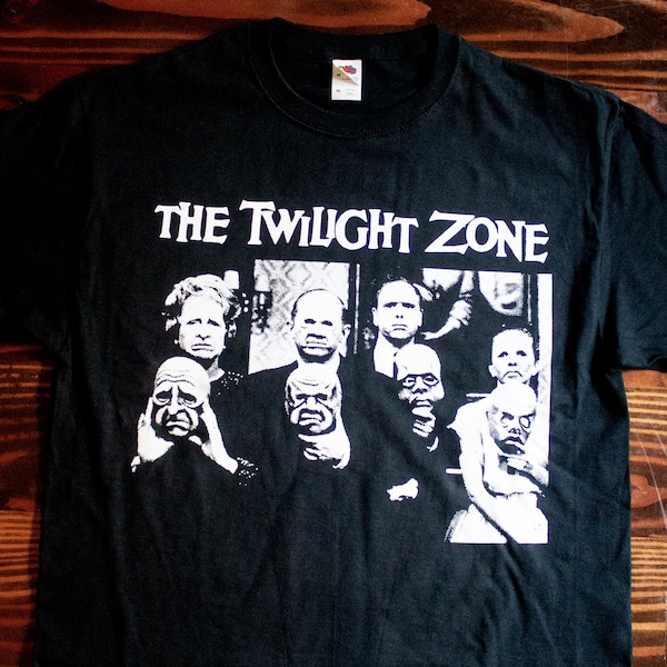 Maglietta A Maniche Lunghe Trevco Twilight Zone Monologue – Unisex Nera Taglia XL