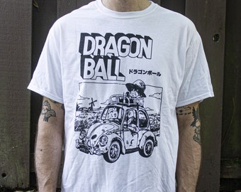 T-shirt Dragon Ball - Goku, Krilin, Maître Roshi