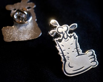 Legg Enamel Pin