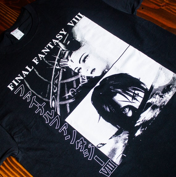 Final Fantasy VIII T-shirt Squall and Edea - Etsy 日本