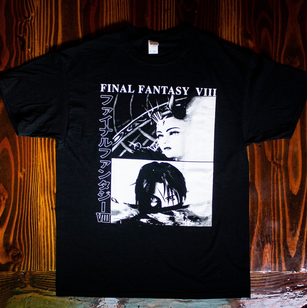 Final Fantasy VIII T-shirt Squall and Edea - Etsy Canada