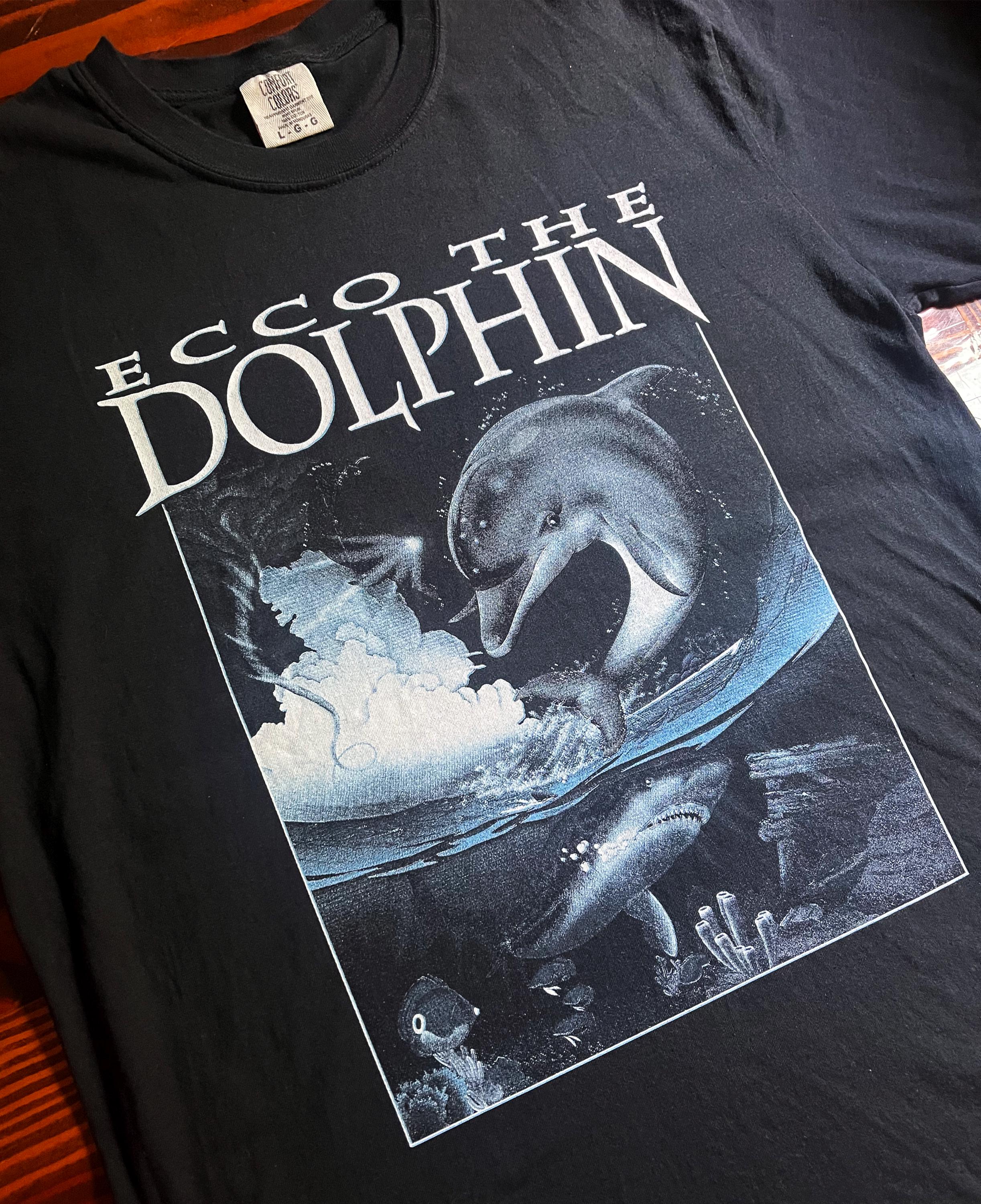 Ecco the Dolphin T Shirt - Etsy UK