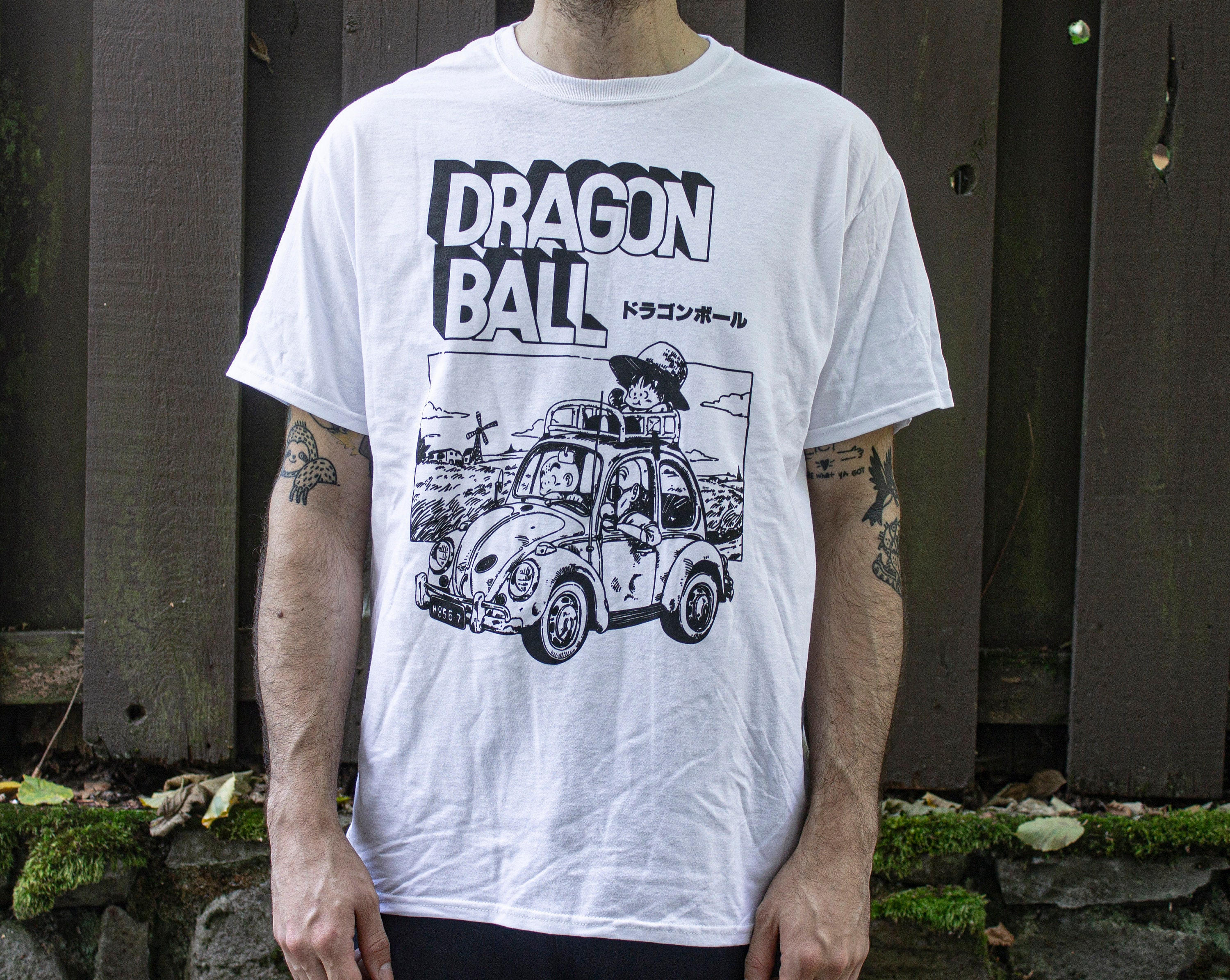 Dragon Ball Z Uub Oob Dbgt Dbz Anime Japan Mens T Shirt