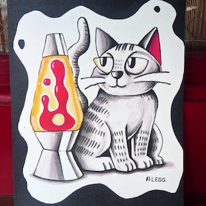 cat with cigarette tattoo We had been talking about doing this for forever and now we've finally done it: Maynard smoking a cigarette. If you met him you'd say "now thats a that gambles Smoking Cat Tattoo Design Sticker
