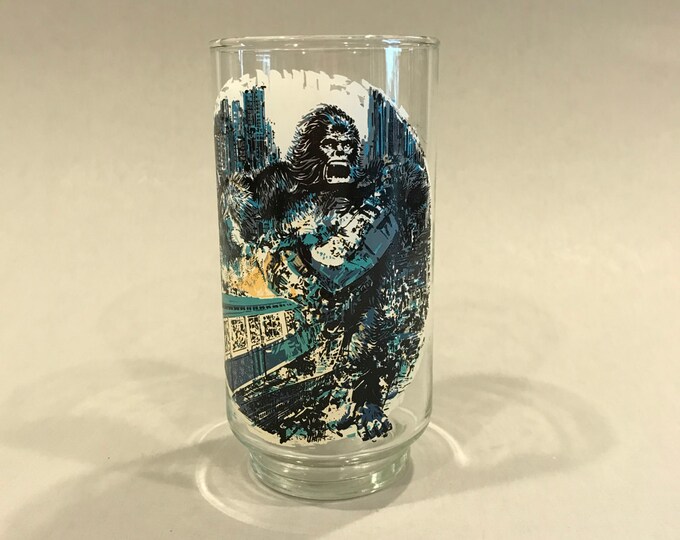 KING KONG GLASS Vintage King Kong Movie Glass Coca Cola Etsy