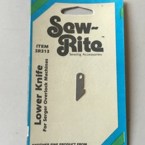 LOWER KNIFE for SERGER, vintage serger supply, vintage Serger knife, lower Serger knife, Lower knife for Serger Overlock Machine,New in pack