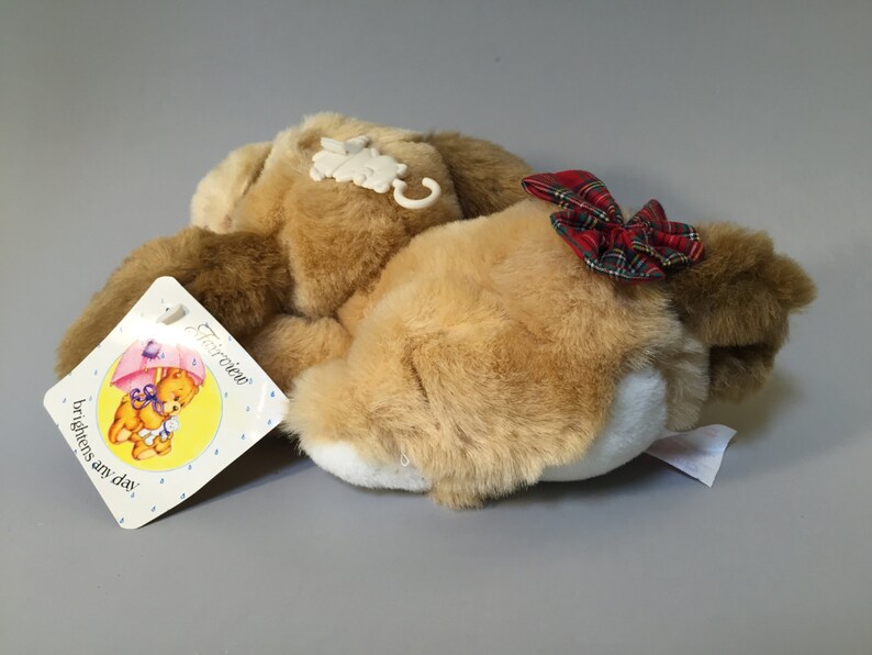 brown plush dog