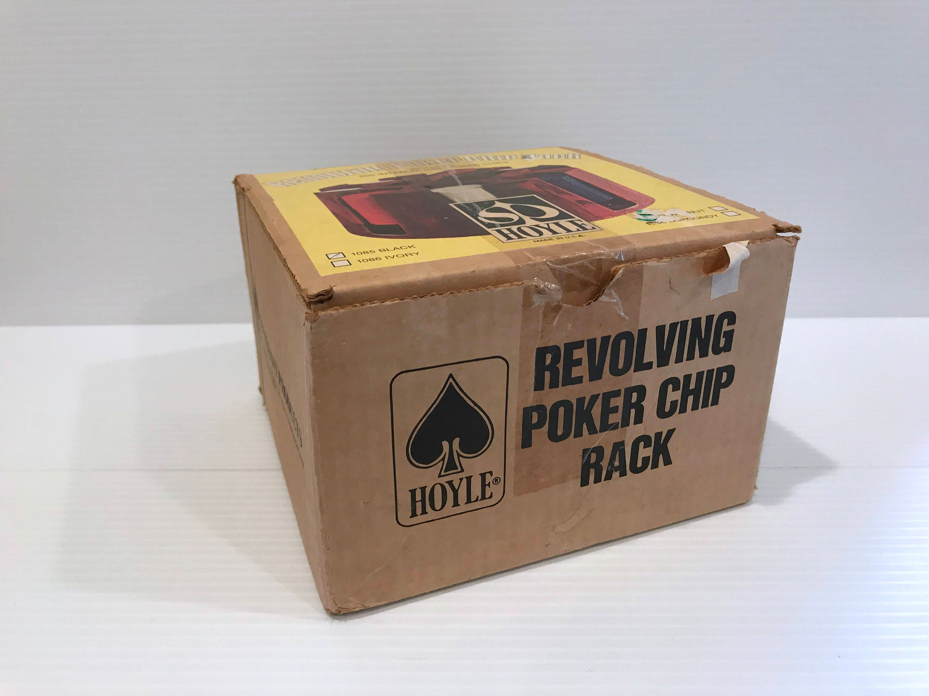 Revolving Poker Chip Rack Hoyle Poker Chip Rack Black Poker Etsy Canada