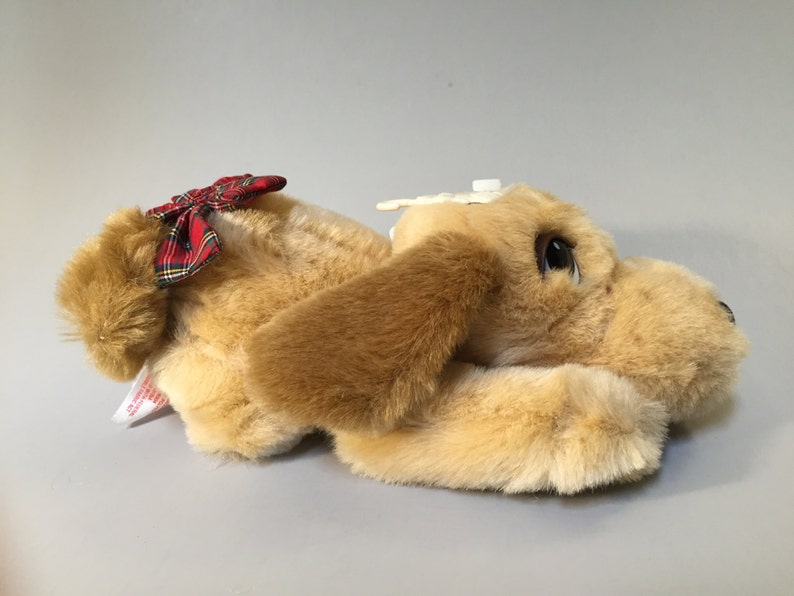 brown plush dog
