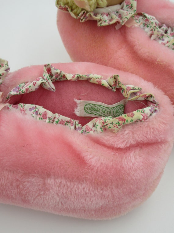 Cabbage Patch Slippers, pink slippers, girls slip… - image 9