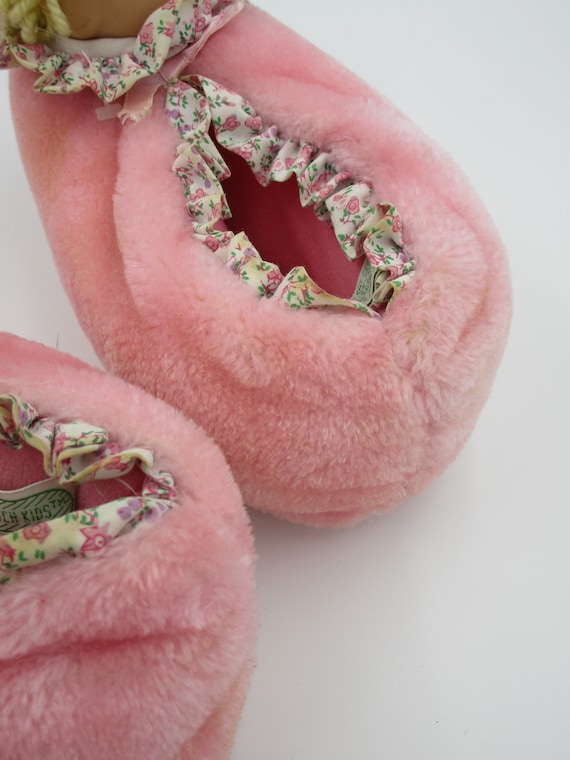 Cabbage Patch Slippers, pink slippers, girls slip… - image 10