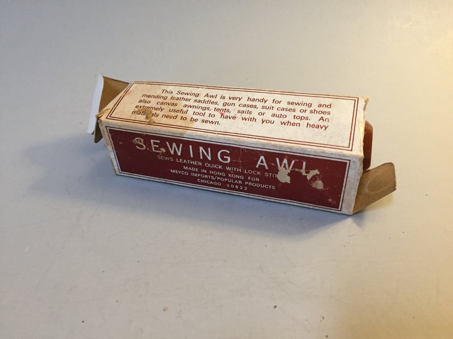 VINTAGE SEWING AWL Sewing Accessory Vintage Sewing Tool Etsy