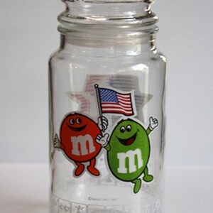 M&Ms® Plain in Lg Glass Jar