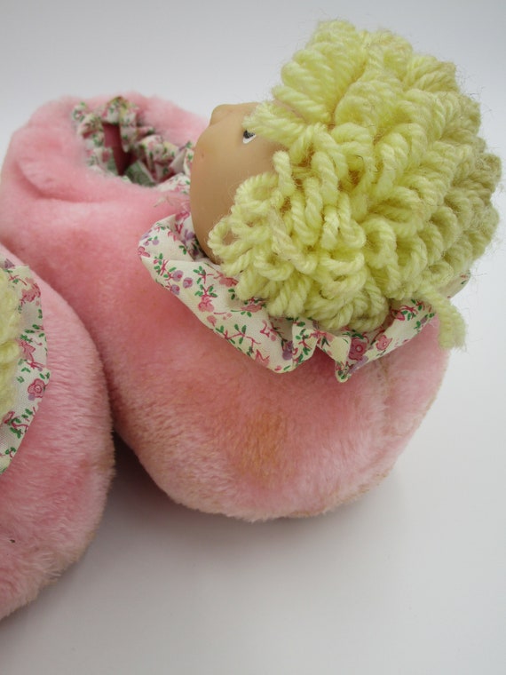 Cabbage Patch Slippers, pink slippers, girls slip… - image 5