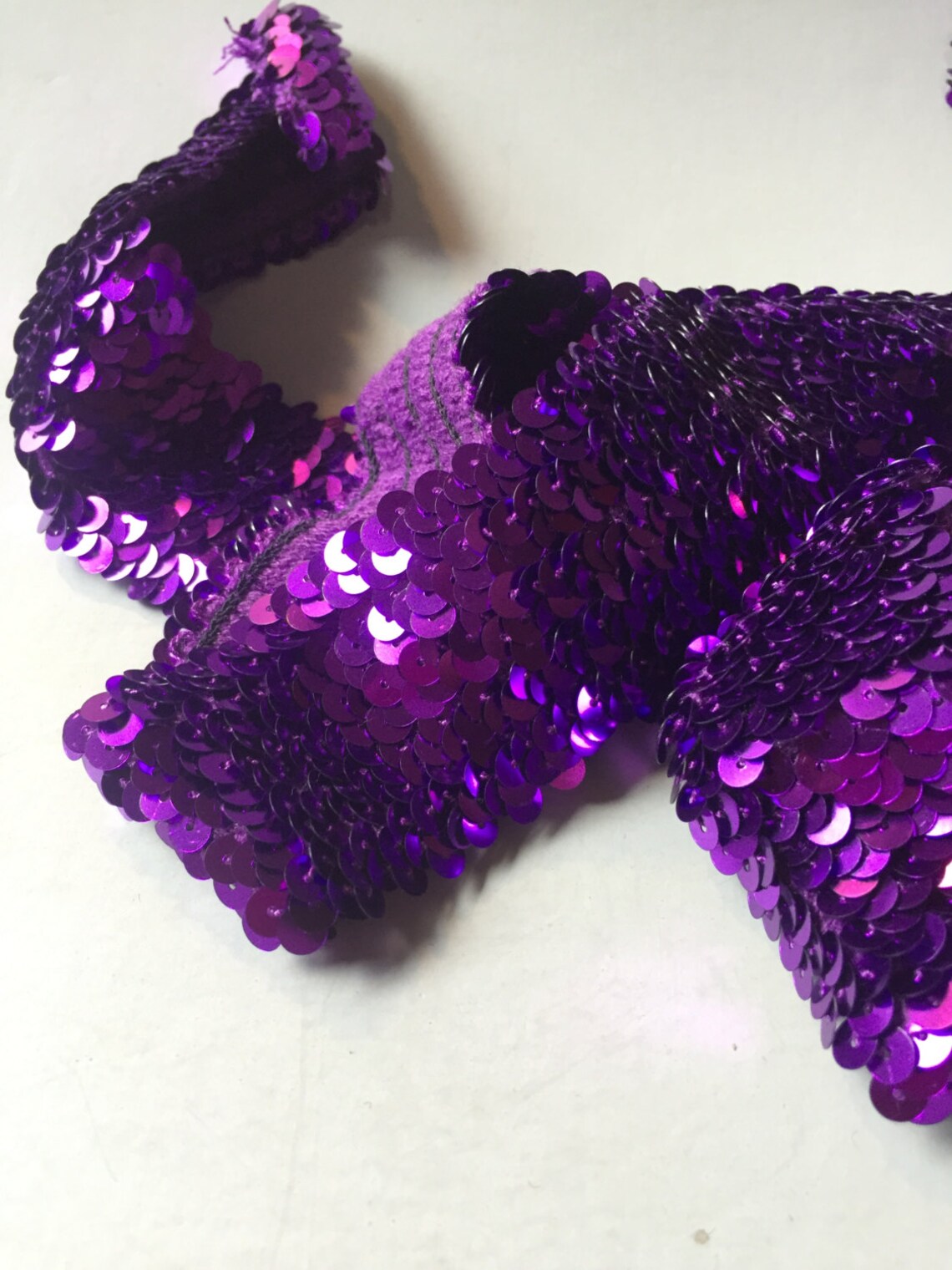 mardi gras sequin trim