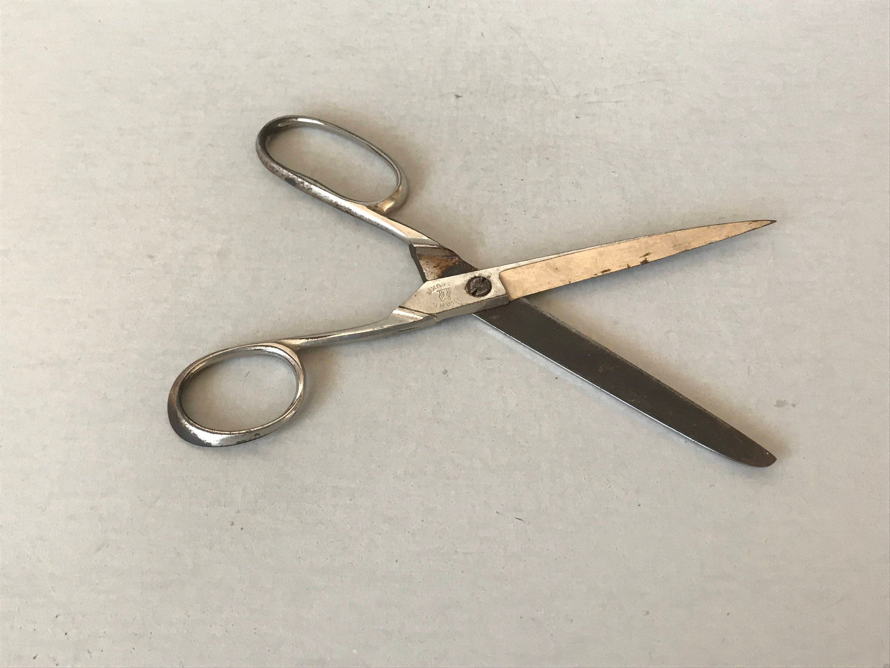 Vintage Bridge Cut Co St Louis Stainless Steel Scissors 7 5/8 in L Made in  USA