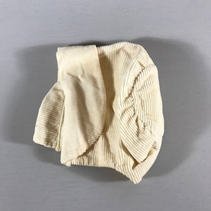 BABY BOY HAT, corduroy baby bonnet, casual baby hat, vintage boy&#39;s bonnet, vintage boy&#39;s hat, ecru bonnet, beige bonnet, vintage baby gift