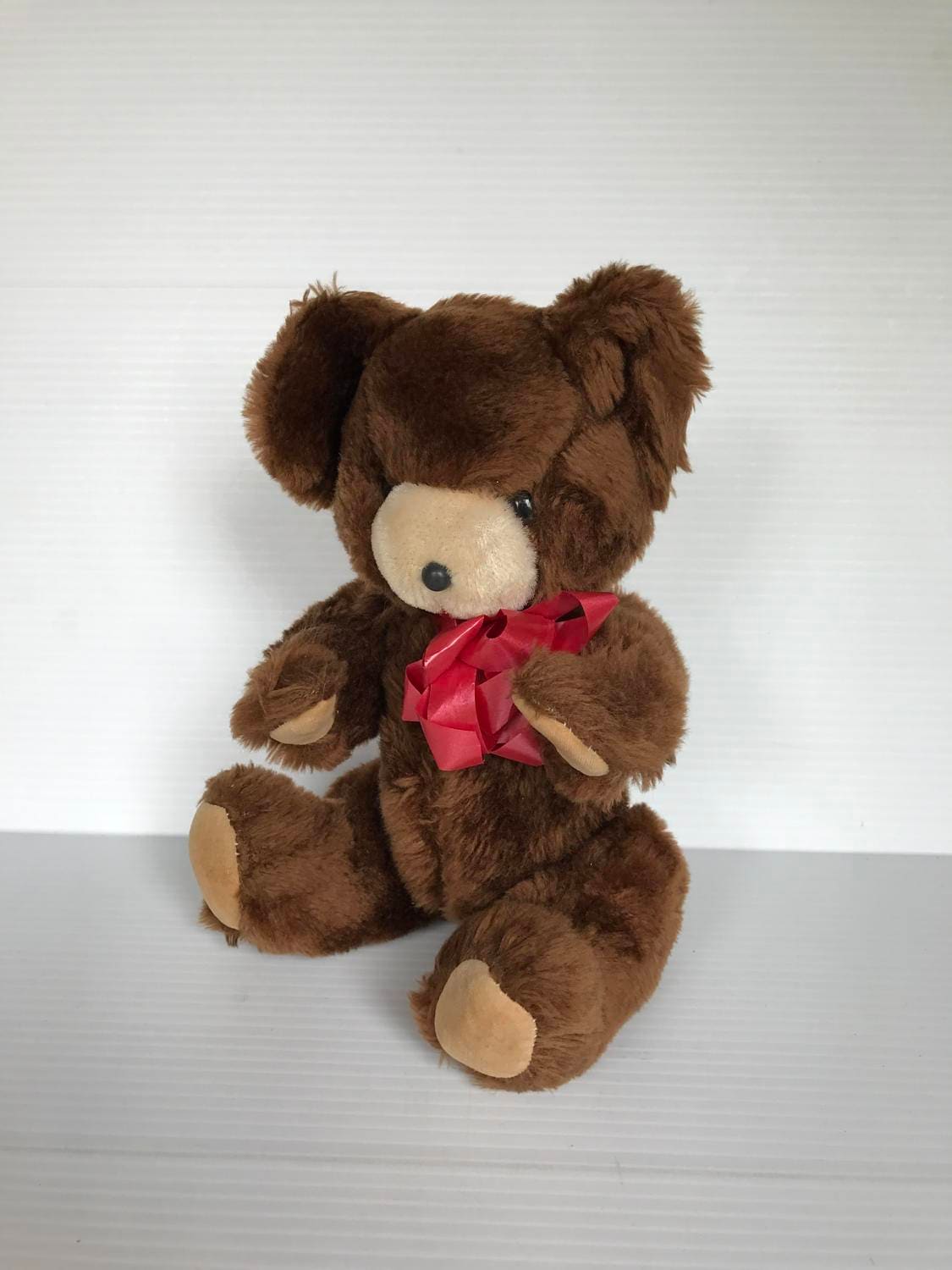STUFFED BROWN BEAR Small Brown Bear Vintage Stuffed Bear Etsy