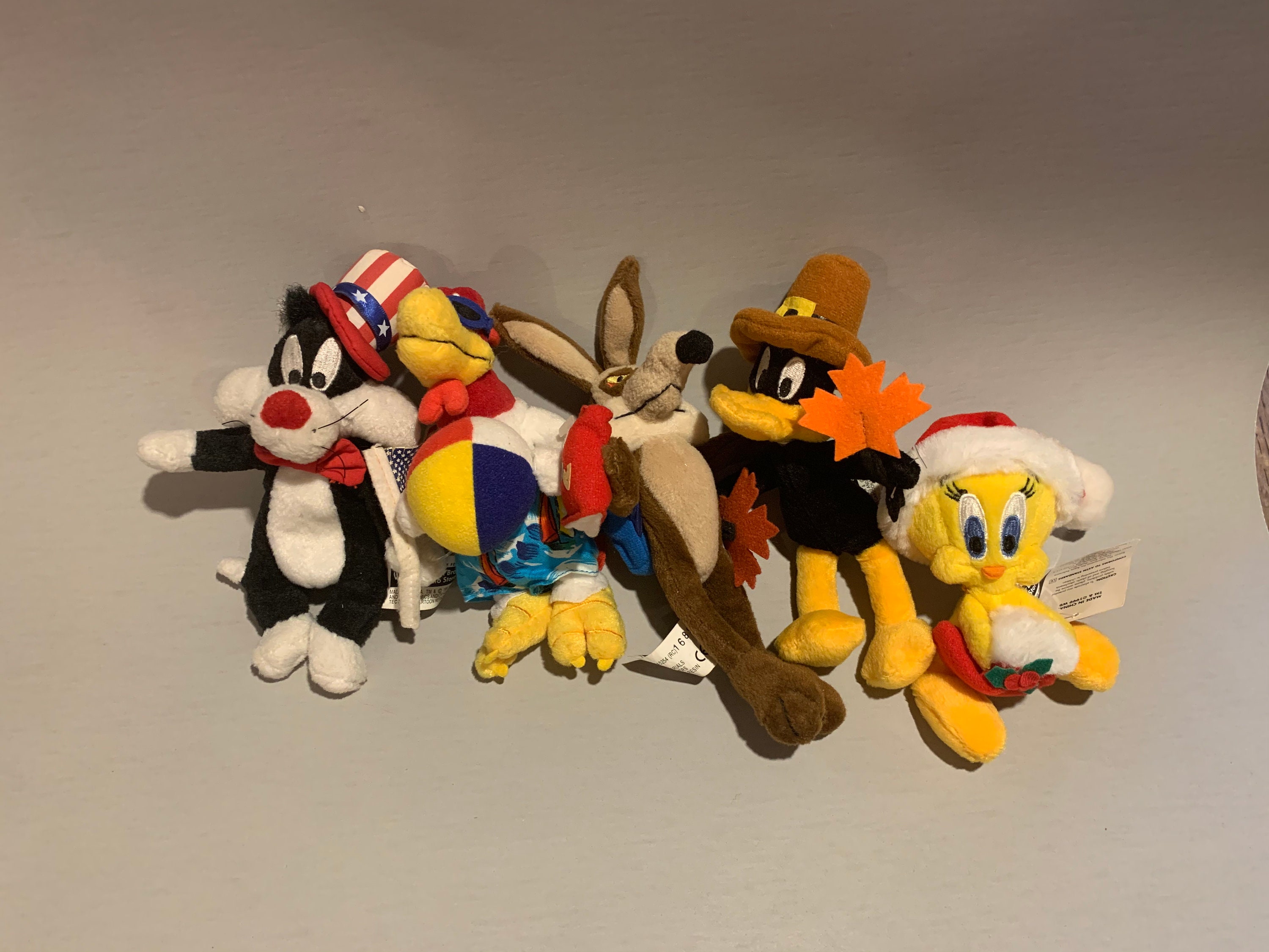 Looney Tunes Plush Toys Looney Tunes Mini Beanbags Looney