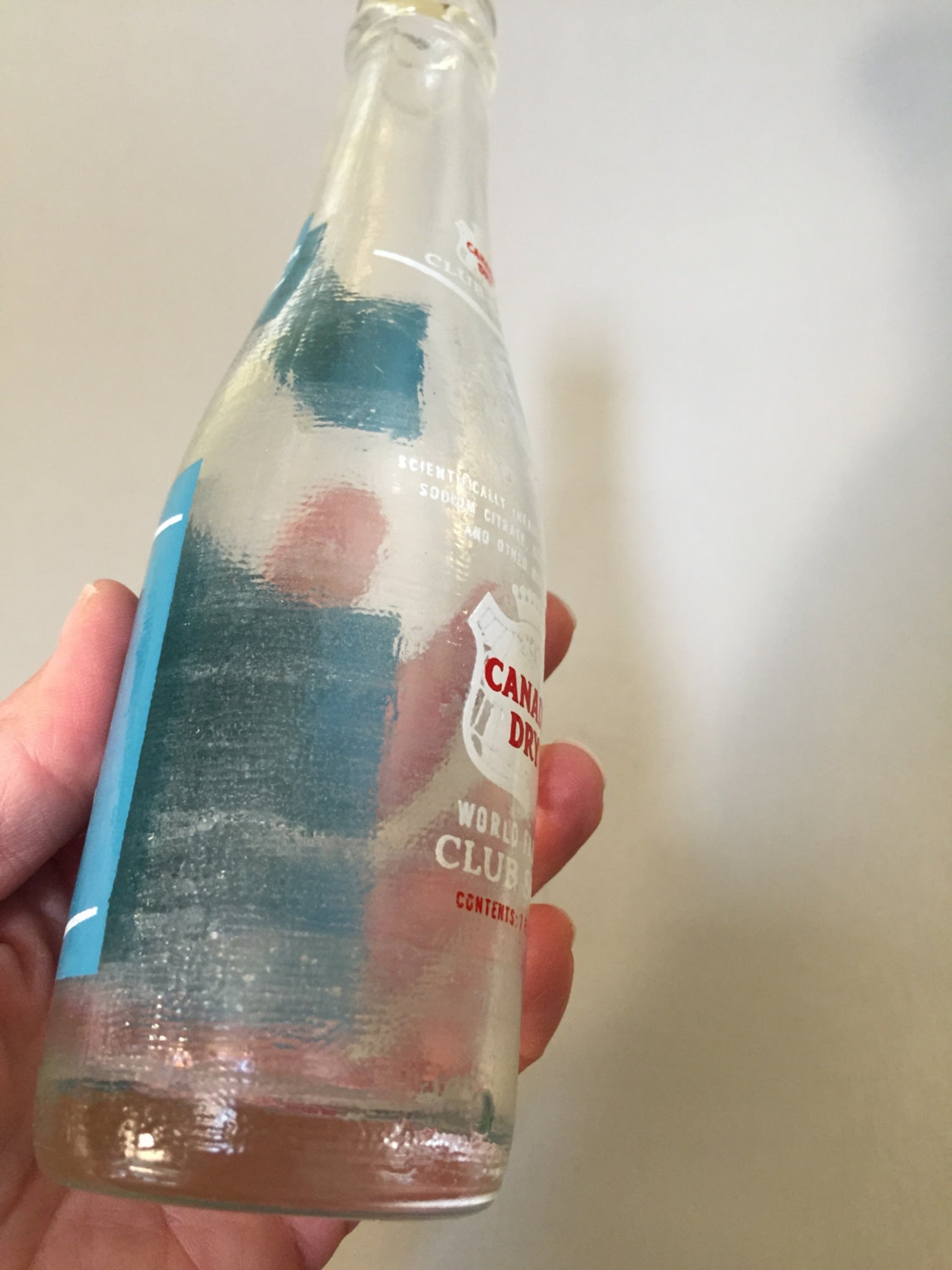 CANADA DRY Glass BottleVintage Canada Dry bottle Canada Dry Etsy