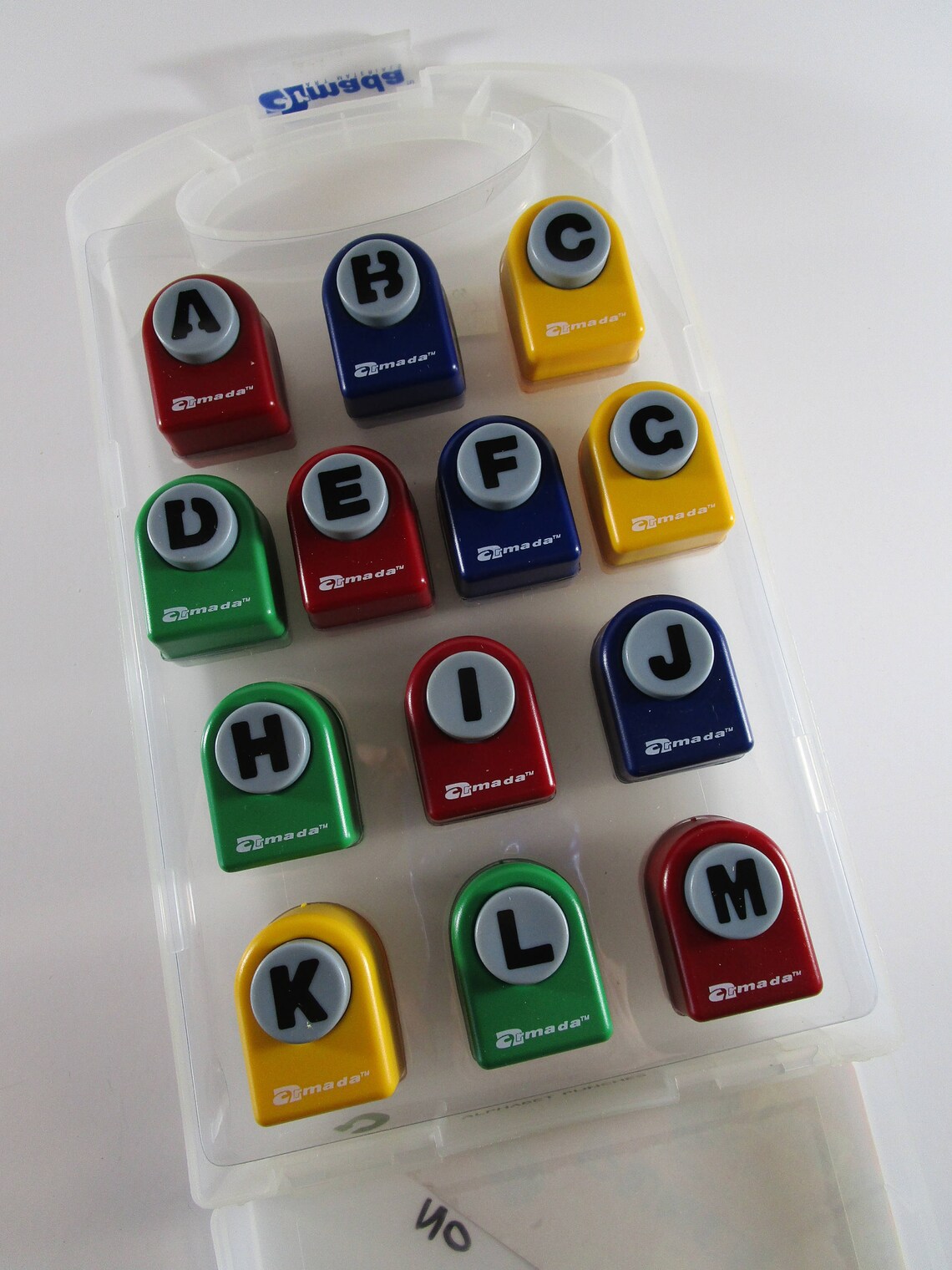 ALPHABET PAPER PUNCH Letter Paper Punch Initial Paper Punch Etsy