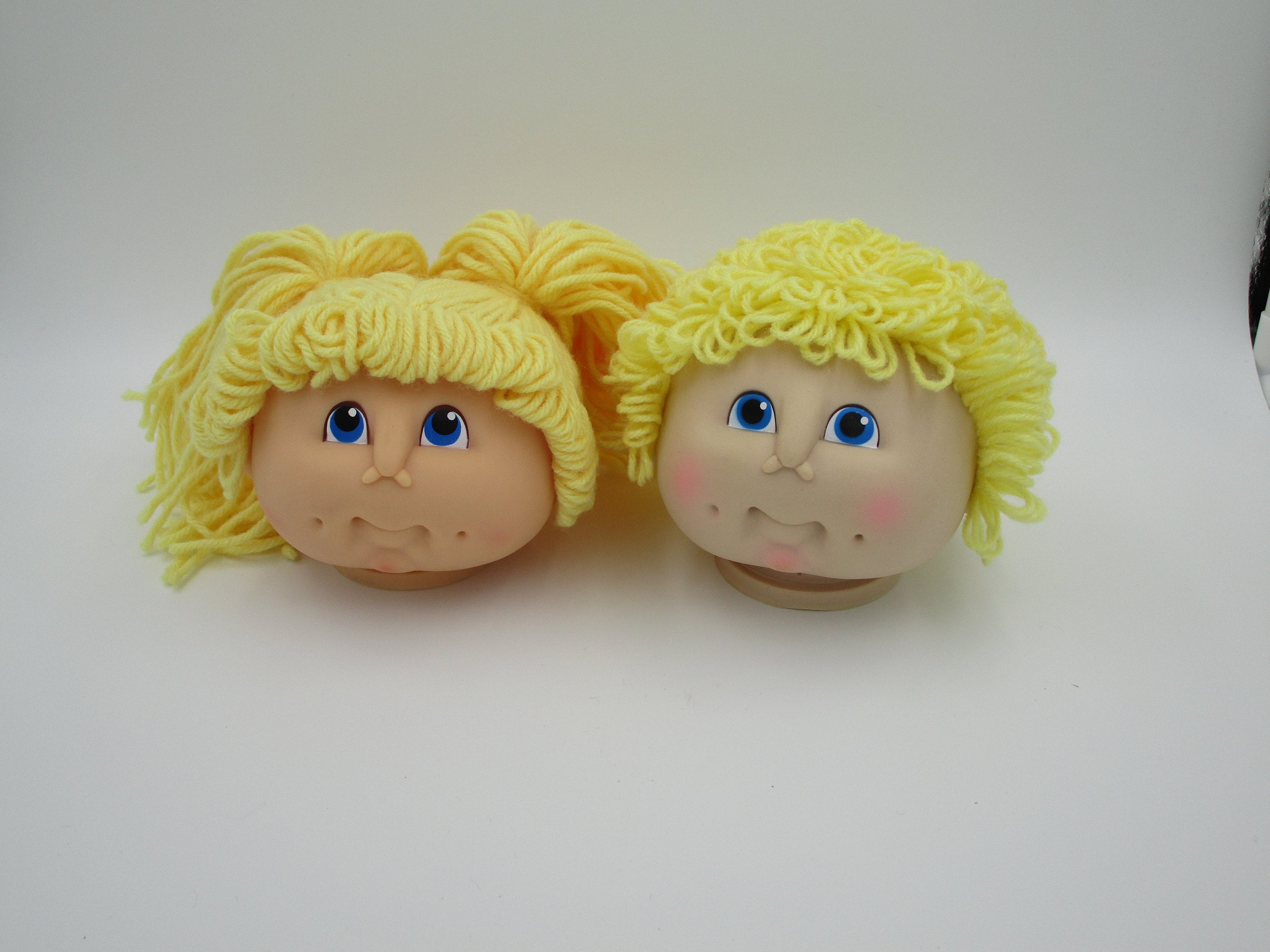 Doll Baby Doll Head Cabbage Patch Doll Head Blonde Doll Head