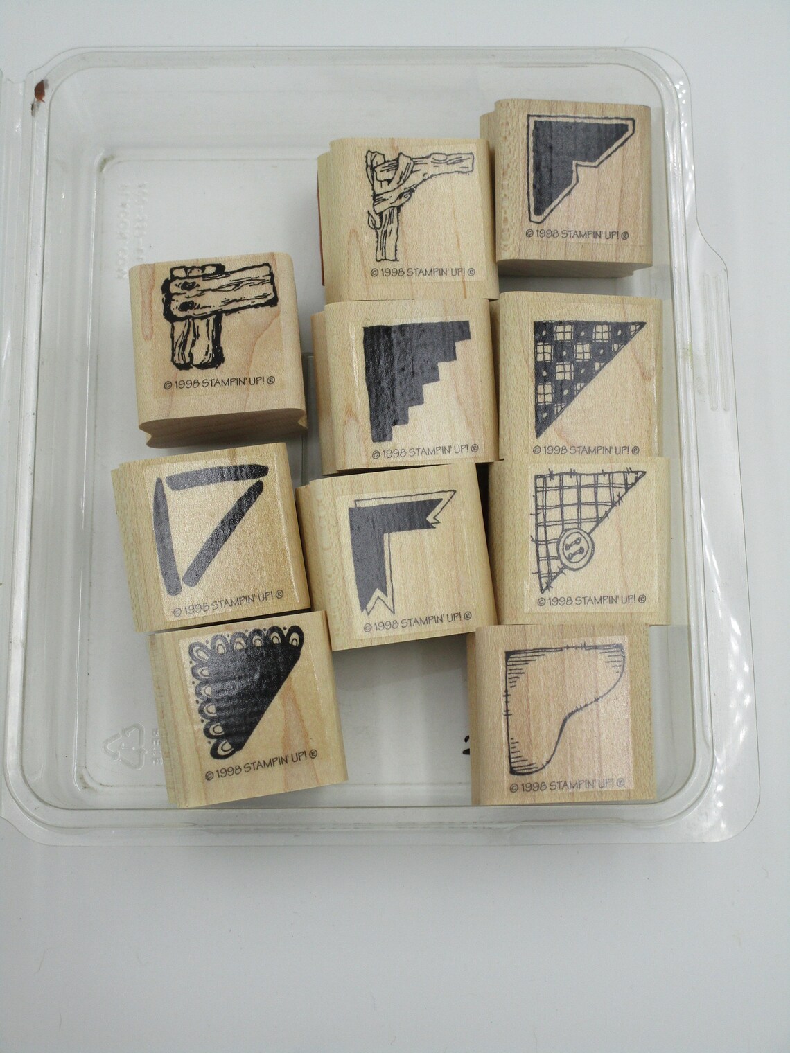 Corner Stamps Edging Stamps Creative Corners Stamps Etsy