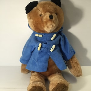 PADDINGTON BEAR, Vintage Paddington, vintage brown bear, Eden Paddington Bear, Large Paddington Bear, stuffed bear for child, gift for child