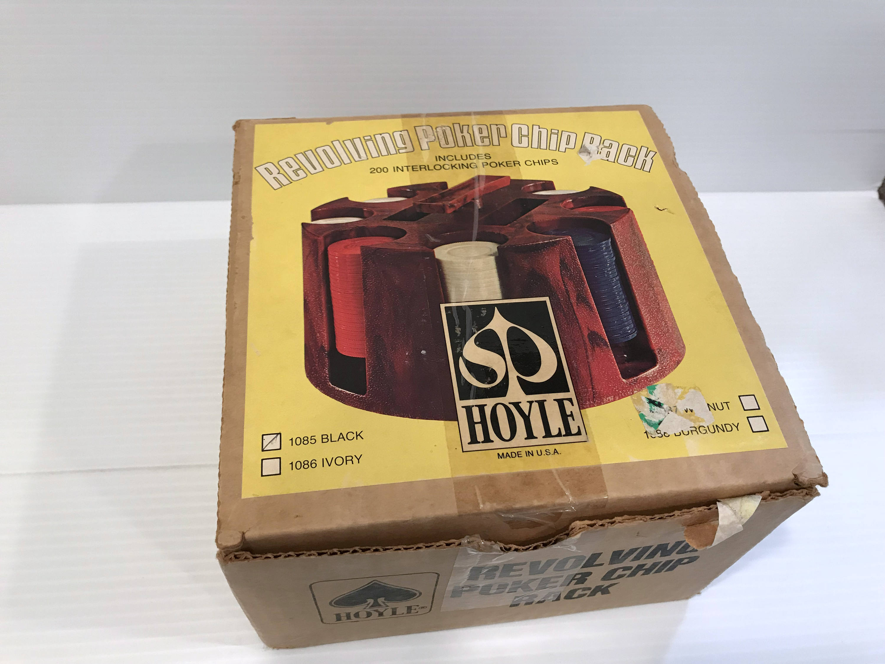 Revolving Poker Chip Rack Hoyle Poker Chip Rack Black Poker Etsy Canada