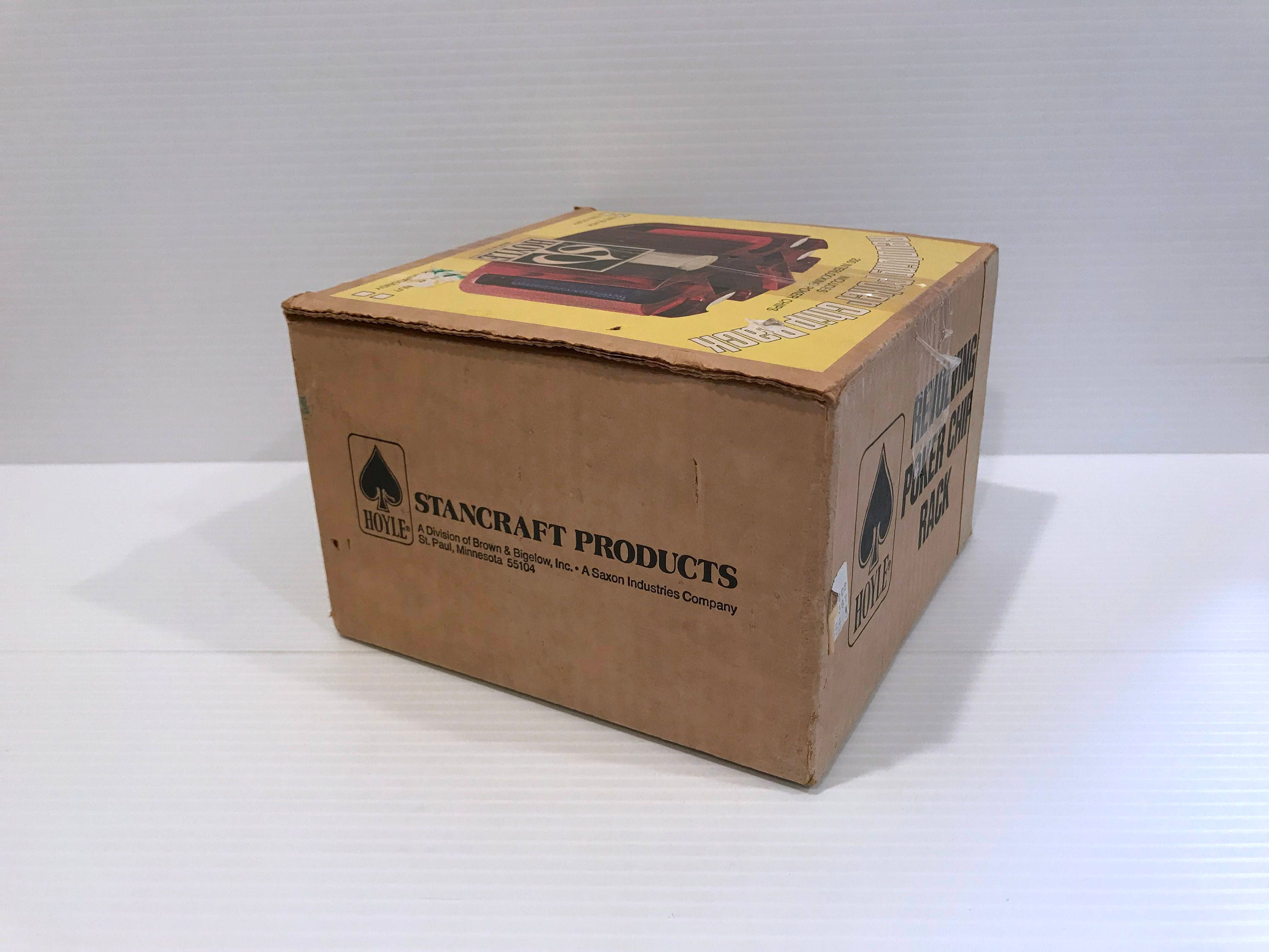 Revolving Poker Chip rack Hoyle poker chip rack black poker Etsy