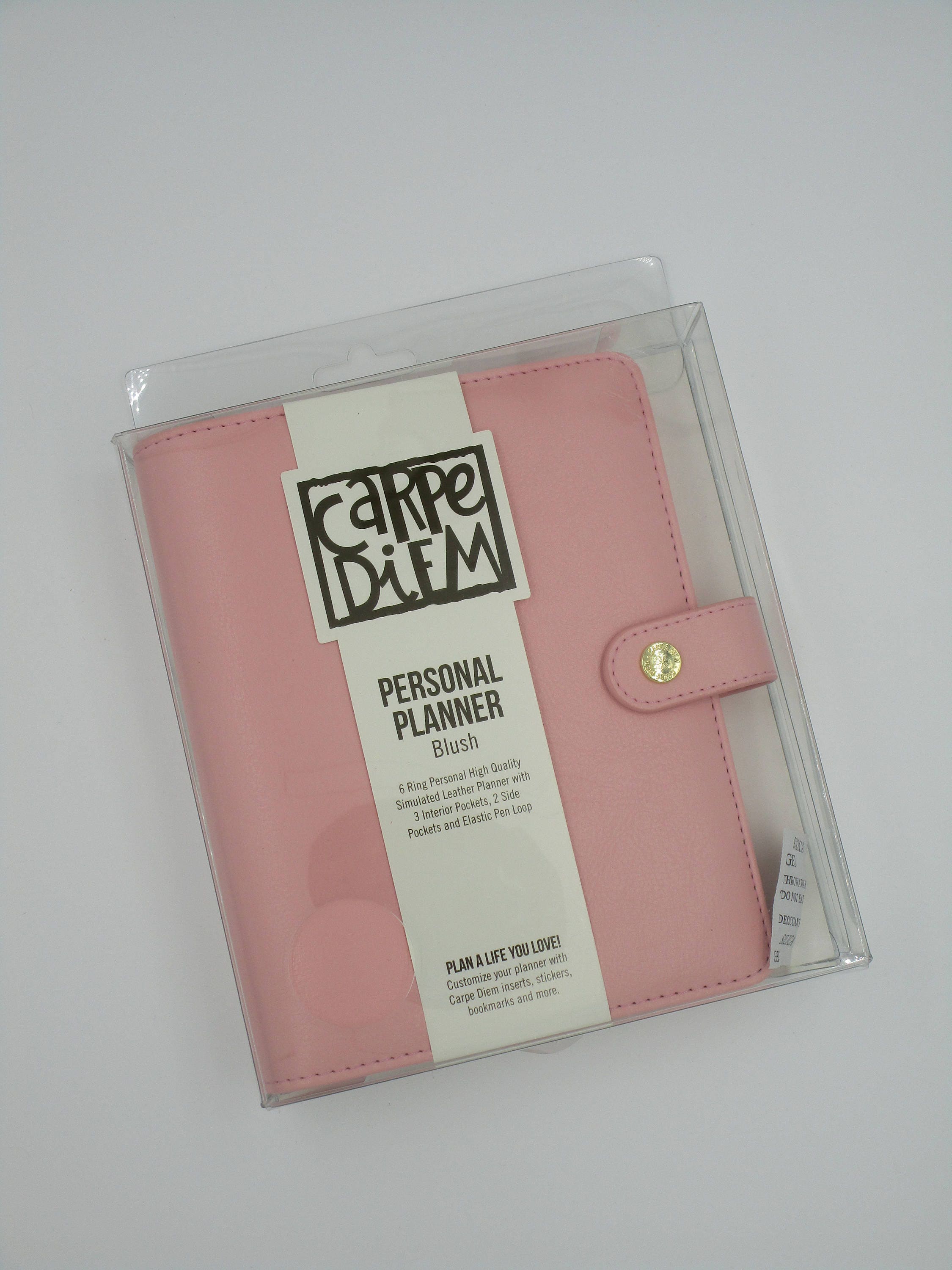 Carpe Diem Personal Planner - Blush