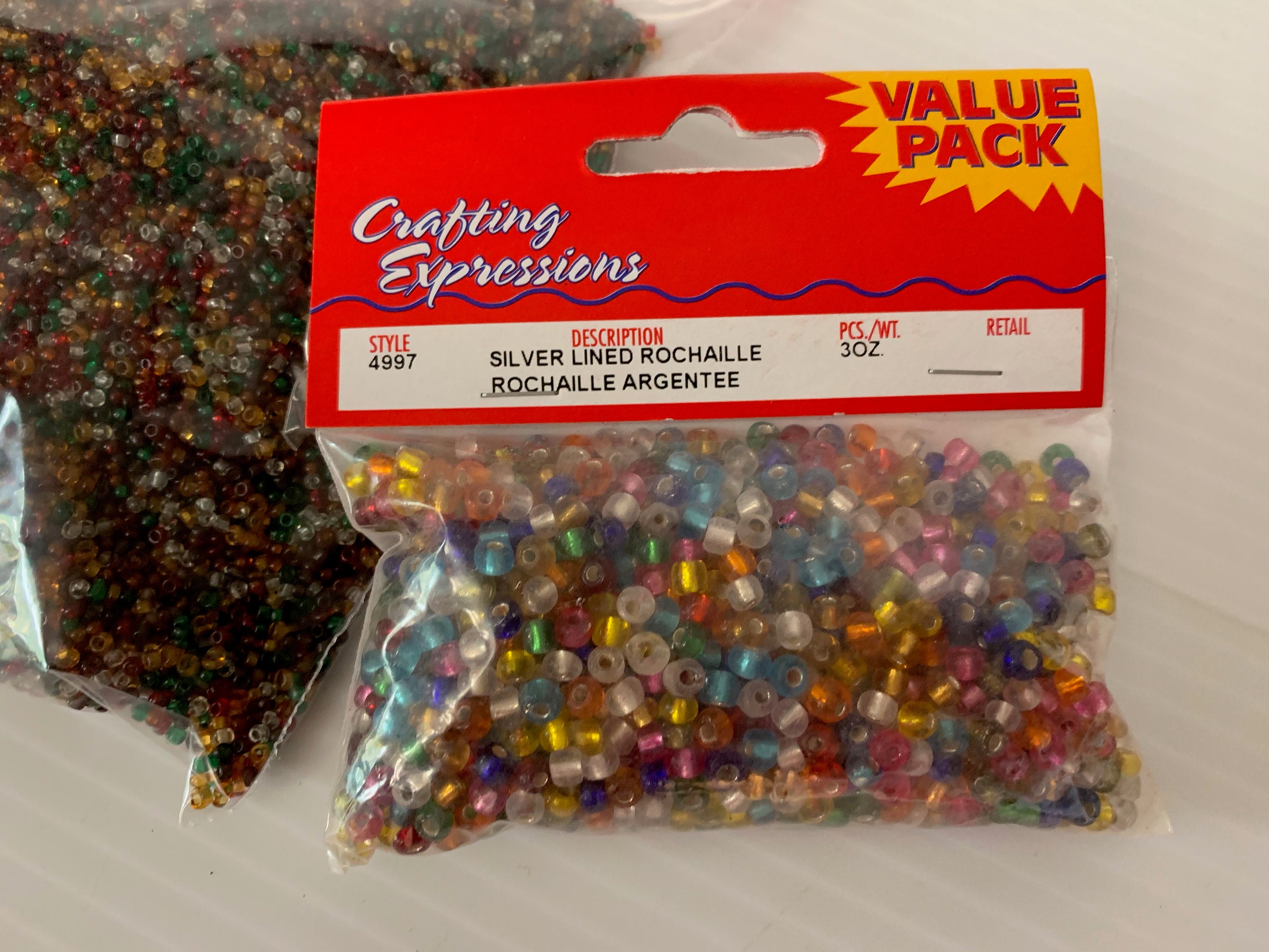 Multi Color Beads small beads small colored beads glass Etsy