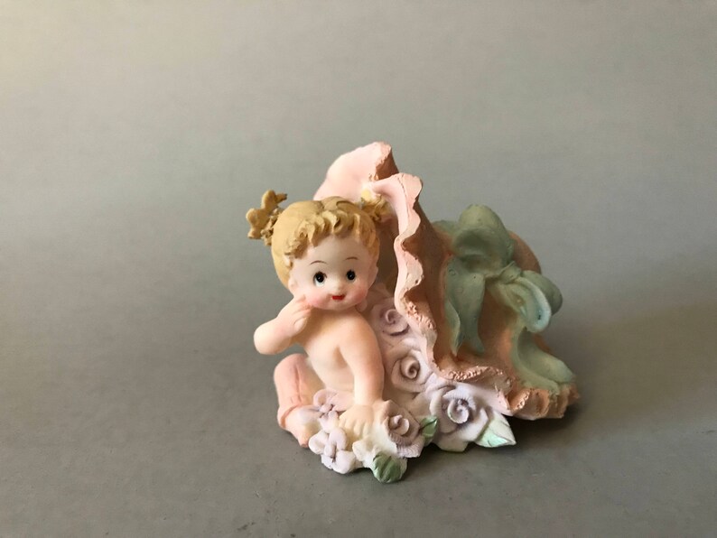 vintage cupcake topper vintage cake topper baby shower cake topper cute girl cake topper cake topper figures BABY GIRL Cake Toppers