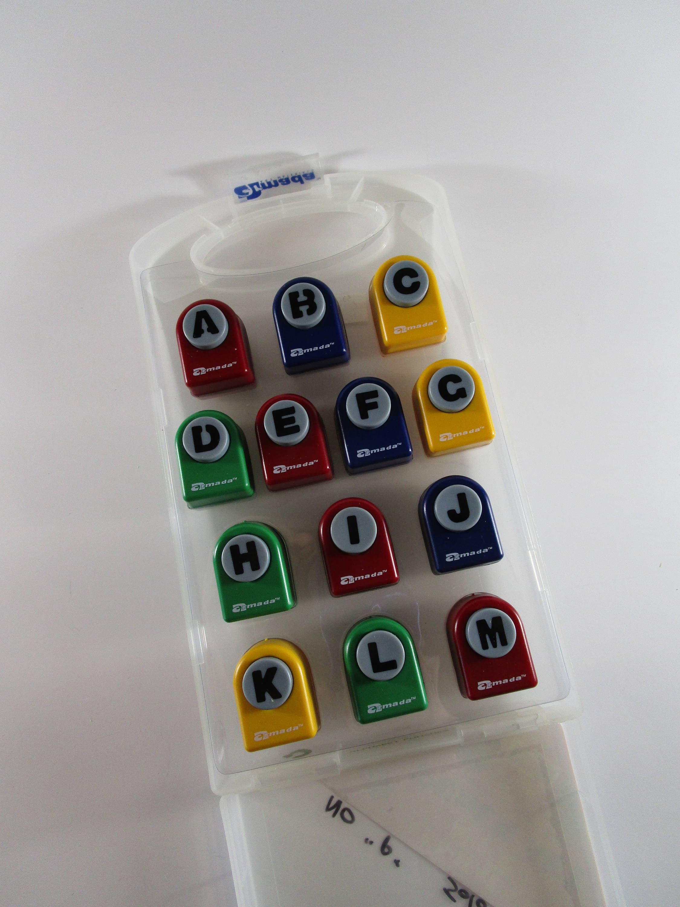 ALPHABET PAPER PUNCH Letter Paper Punch Initial Paper Punch Etsy New