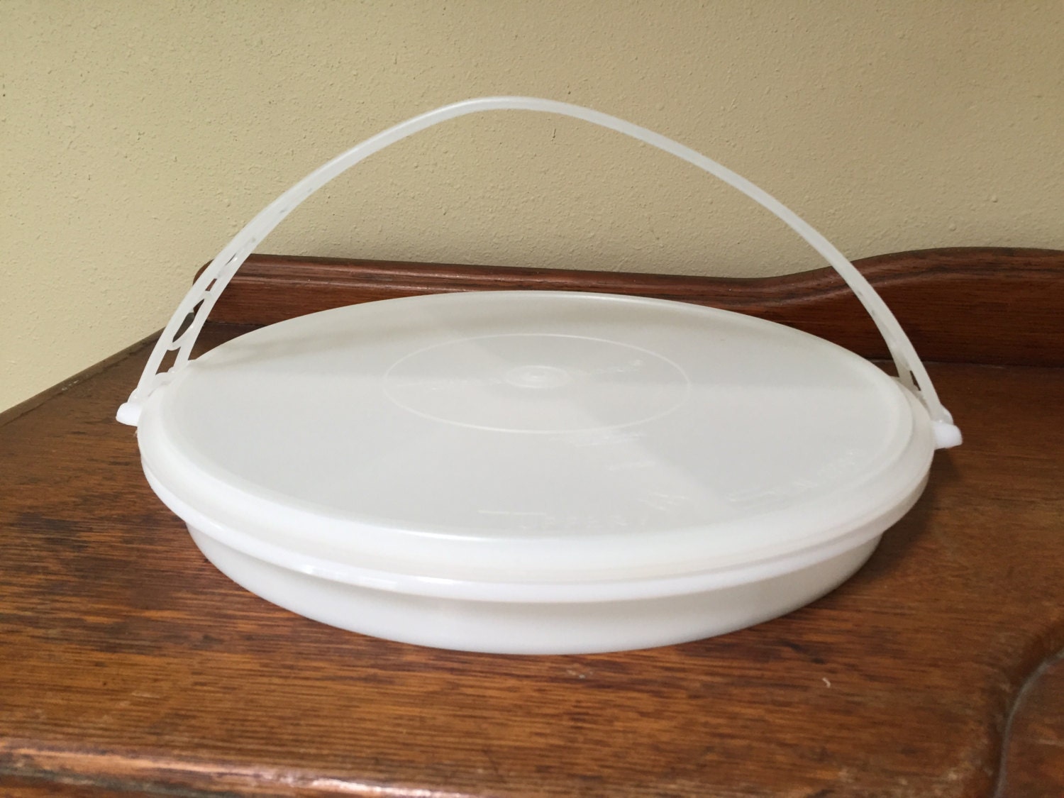 TUPPERWARE DIVIDED SERVING Tray Vintage Tupperware serving Etsy