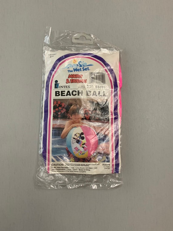 vintage beach ball