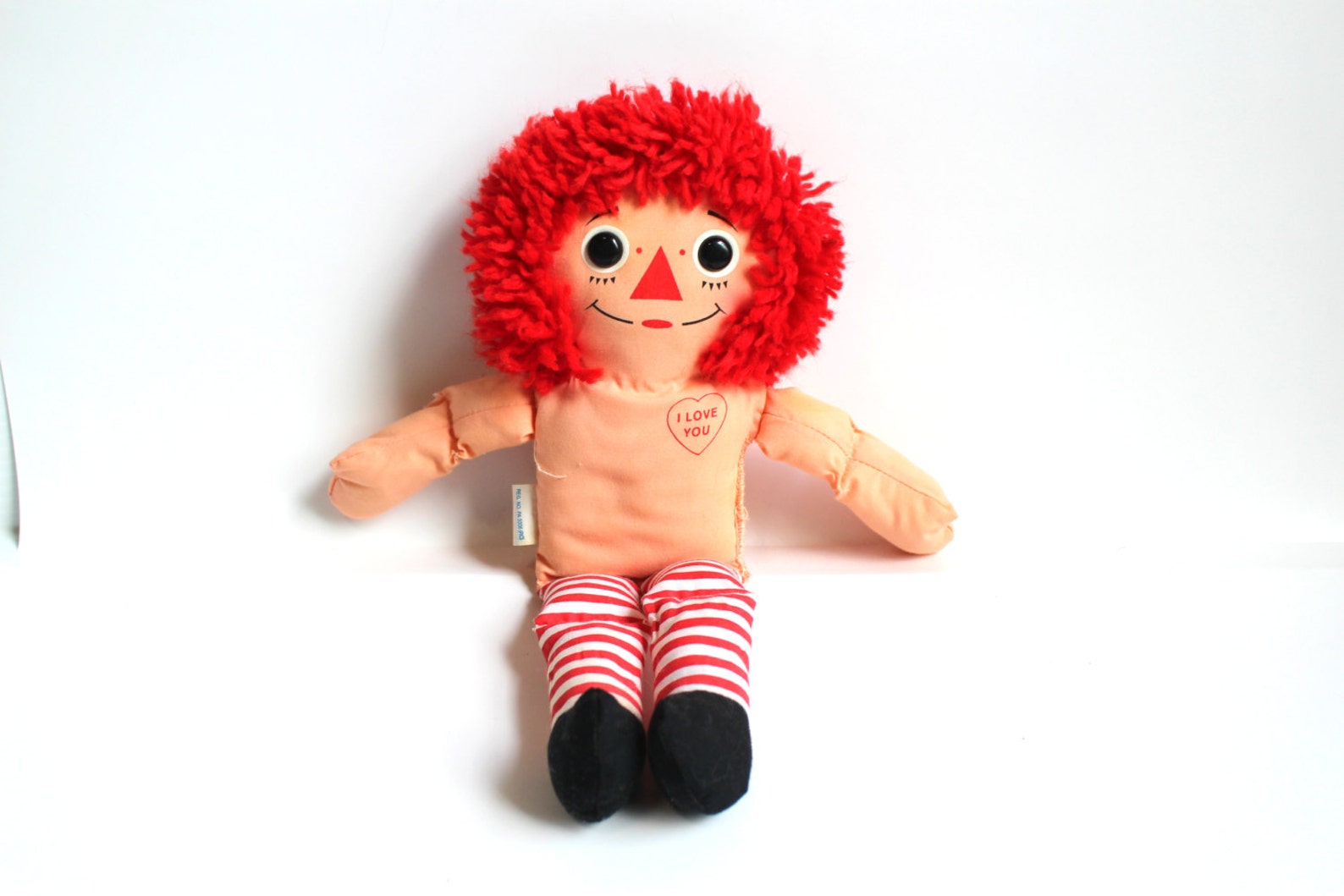 RAGGEDY ANDY DOLL Vintage Rag Doll Gift for Girl Baby Doll - Etsy