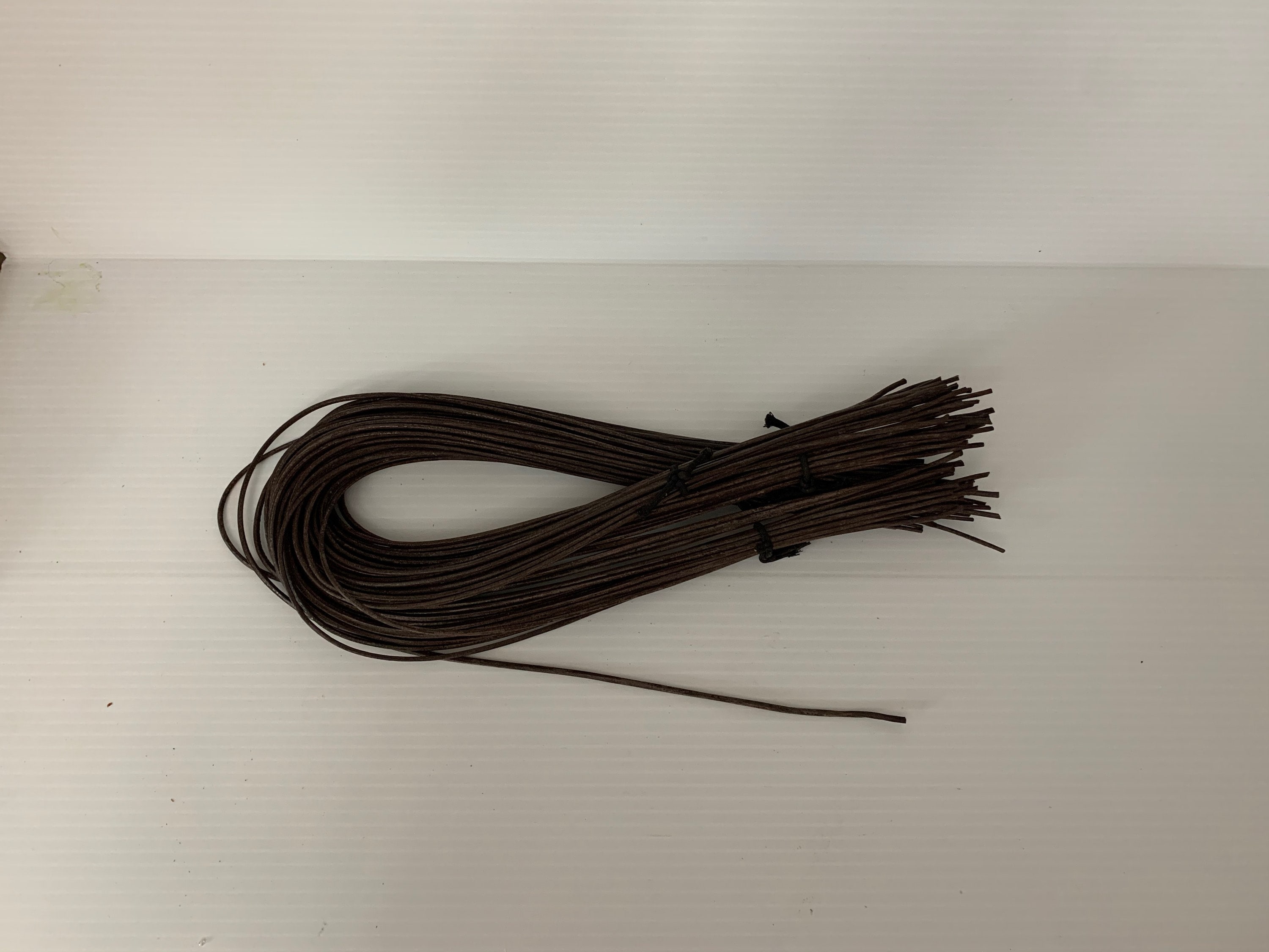 Leather String, Leather Laces, Leather Beading String, Leather Necklace ...