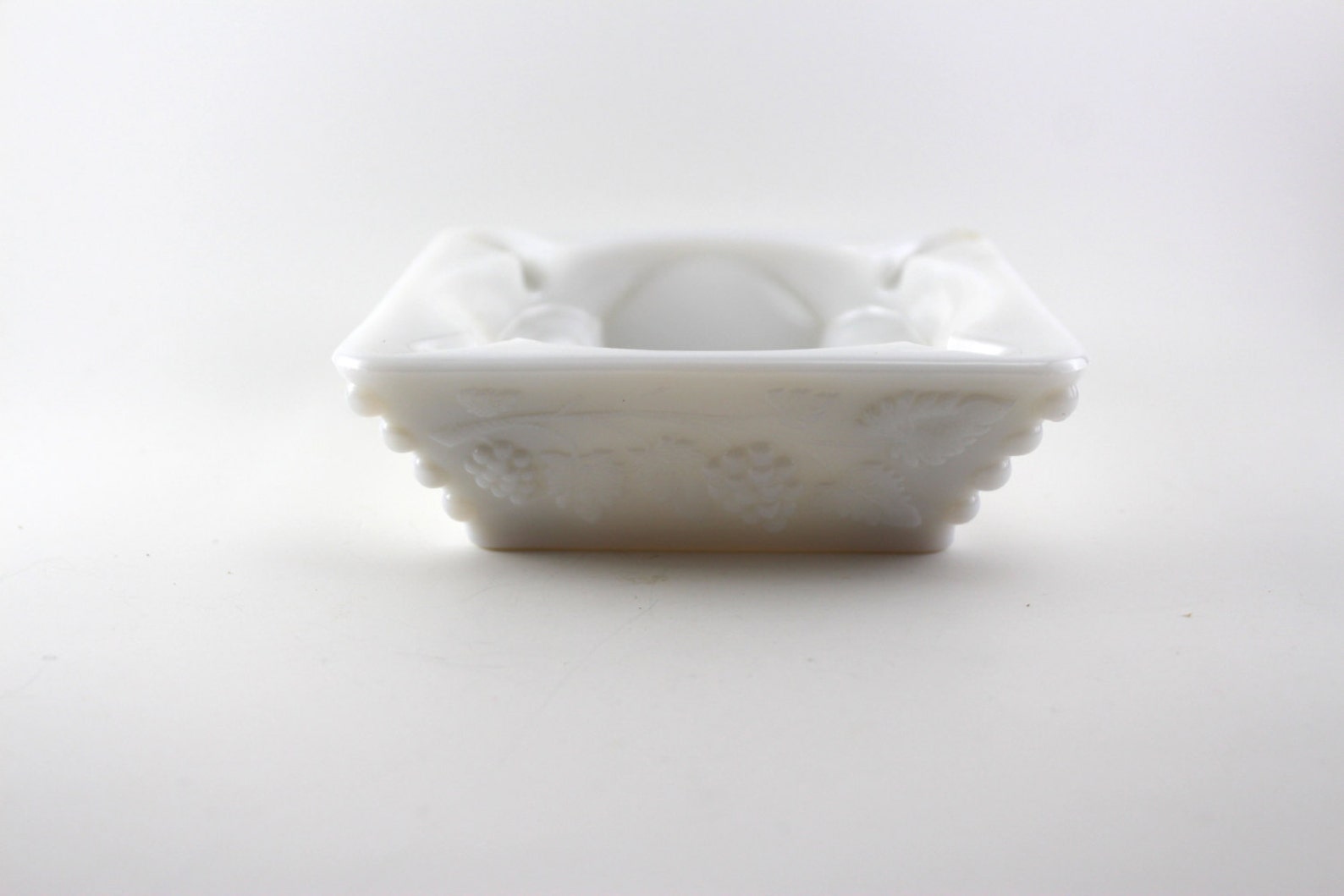 WESTMORELAND MILK GLASS Ashtray Milk Glass Ashtray With Etsy