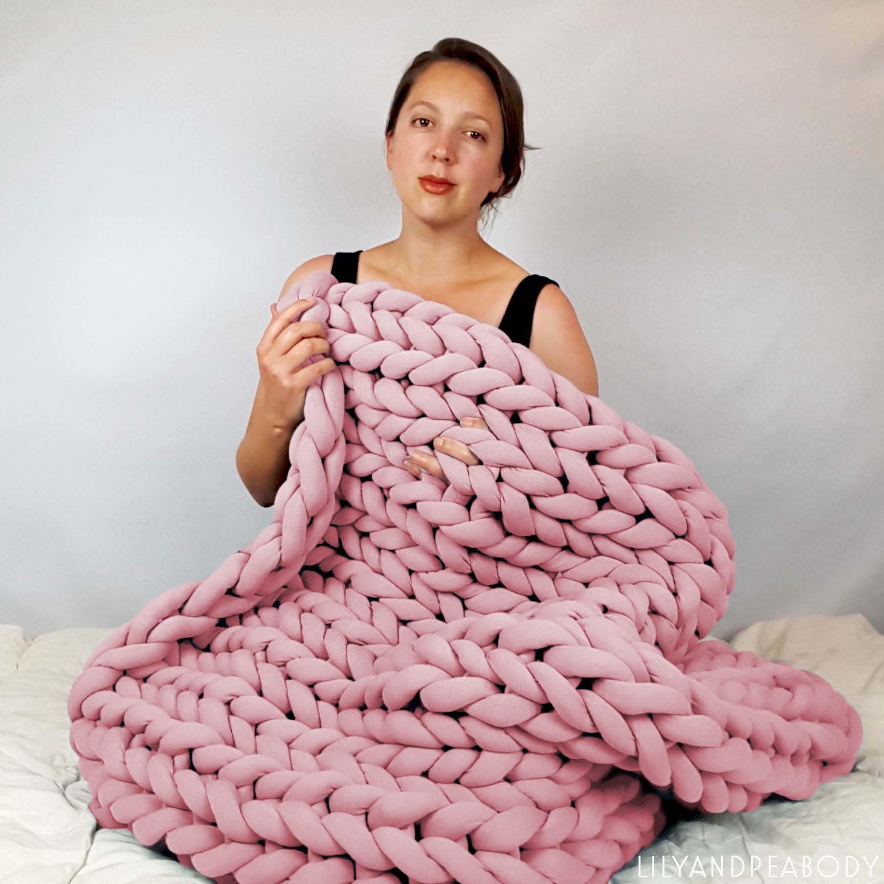 Chunky Knit Blanket Vegan Large Braid Queen Blanket Modern Etsy