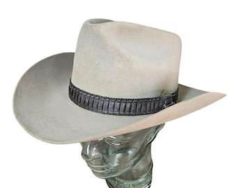 Vintage 1950s Stetson 3X Beaver Cowboy Hat - Size 7 1/8 - Etsy
